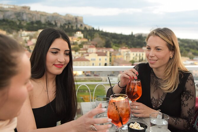 Rooftop Bar Hopping in Downtown Athens - Three rooftops, three different moods