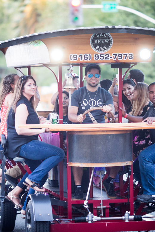 Sacramento: Pedal Bar Tour with 2 Stops - Starting at Sac Brew Bar in Midtown