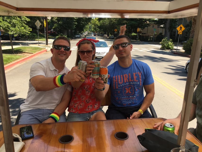 Sacramento: Pedal Bar Tour with 2 Stops - Bringing your own drinks and watching the cost