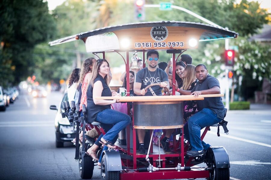 Sacramento: Pedal Bar Tour with 2 Stops - Music, social energy, and the best type of group