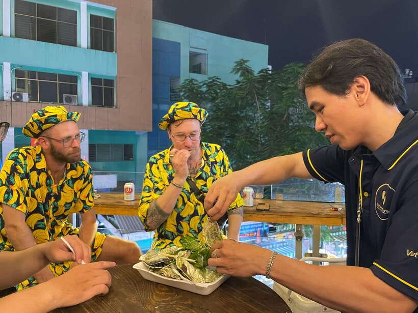 Saigon: Craft Beer & Local Food Experience Tour On Motorbike - The local bar and the final dinner stop