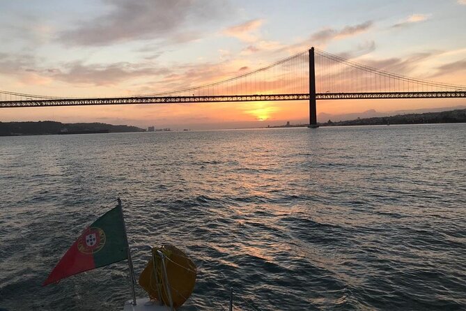 Sailboat Tour in Lisbon with drinks included | Morning and Sunset - Under the 25 de Abril Bridge