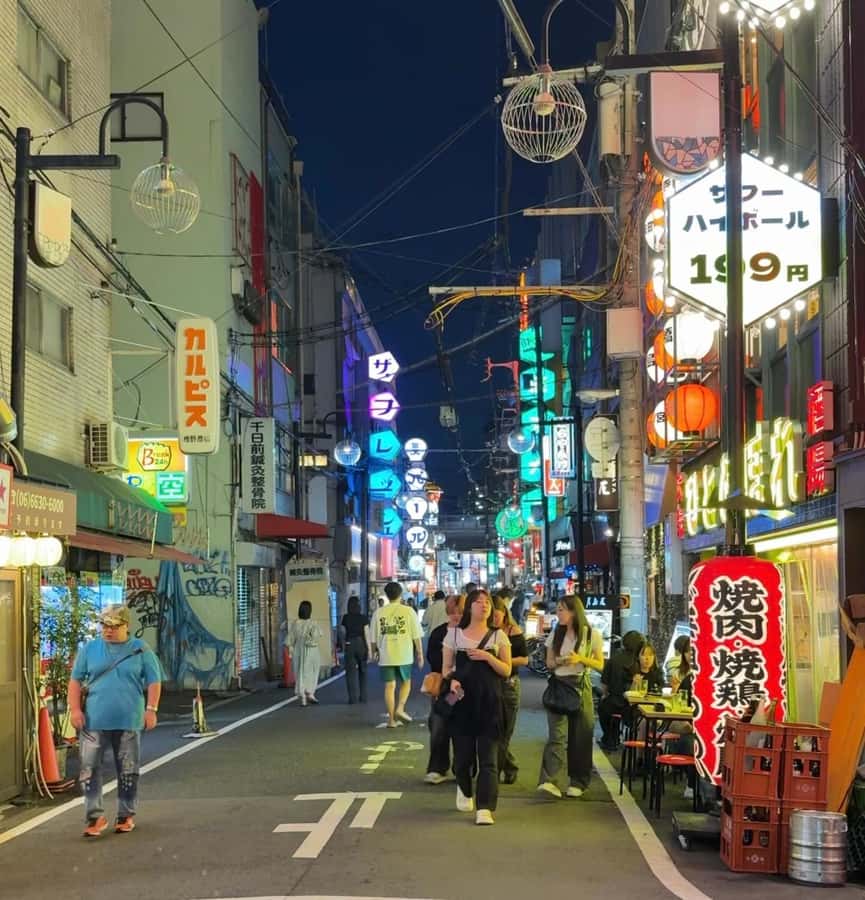 Same Day OK! Osaka: Local Food, Izakaya & Local Bites Tour! - First stop: 40 minutes with beer and local food