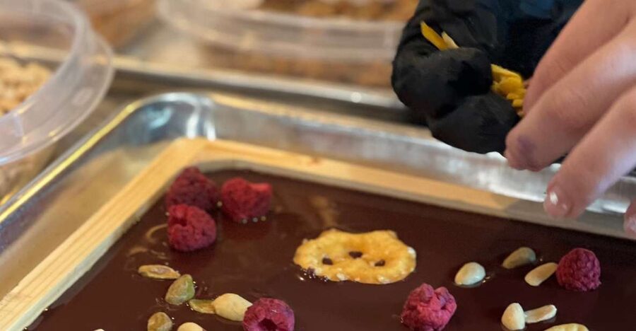Santa Barbara: Chocolate Bar and Art Box Making Workshop - Finding Menchaca Chocolates inside El Mercado