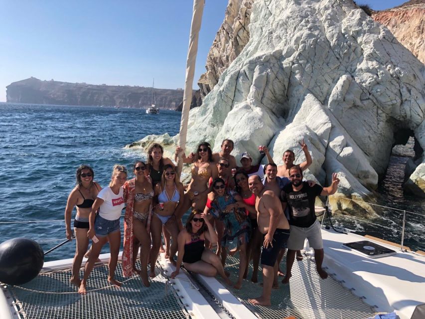 Santorini: Catamaran Cruise with Meal & Open Bar - Who should book this cruise?