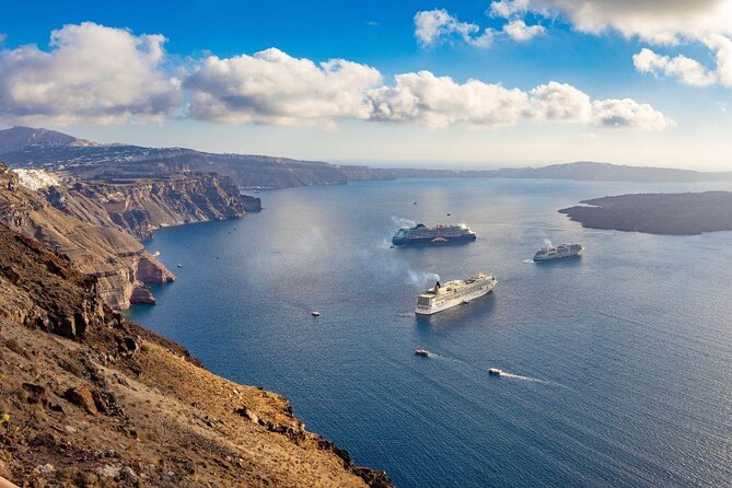 Santorini Private Catamaran Cruise with BBQ, Open Bar & Transfers - Key points to know before booking