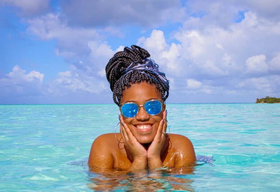 Saona Island Day Trip + Lunch + Open Bar from Punta Cana - The natural pool and starfish stop