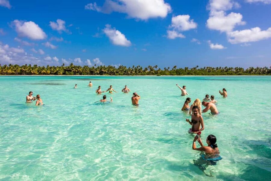 Saona Island from Punta Cana Day Trip with Open Bar - The Natural Pools offer the first real swim
