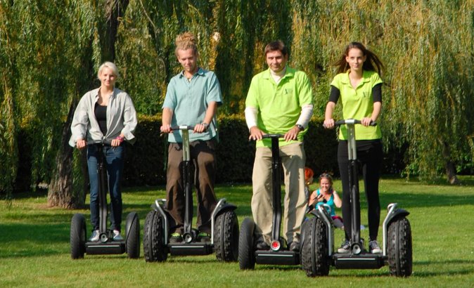 ️ Segway Fun Tour of Prague to Castle and Strahov Monastery viewpoint & Brewery - Müller Villa and the Střešovice neighborhood
