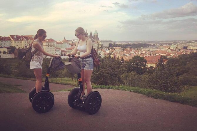 ️ Segway Fun Tour of Prague to Castle and Strahov Monastery viewpoint & Brewery - Starting at Malá Strana and learning the Segway