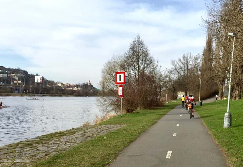 Self-Guided Bike Tour to Unetice Brewery - Through Únětice Stream Valley and back to the Vltava