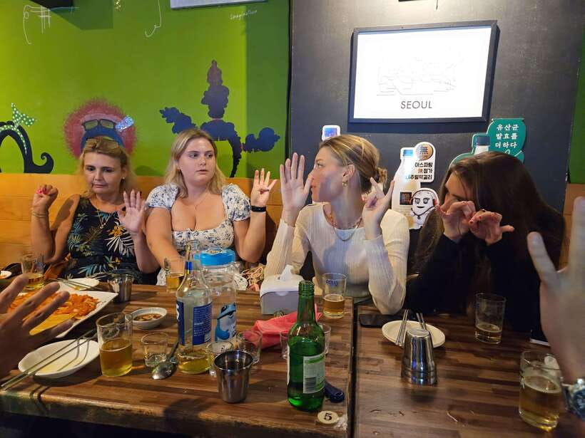 Seoul: Korean Drinking Games Night (non-drinkers welcome) - Key points at a glance
