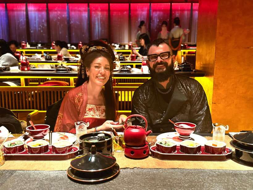 Shanghai Immersive Royal Banquet+Photo, Bar/Massage Options - The banquet begins with food and stories
