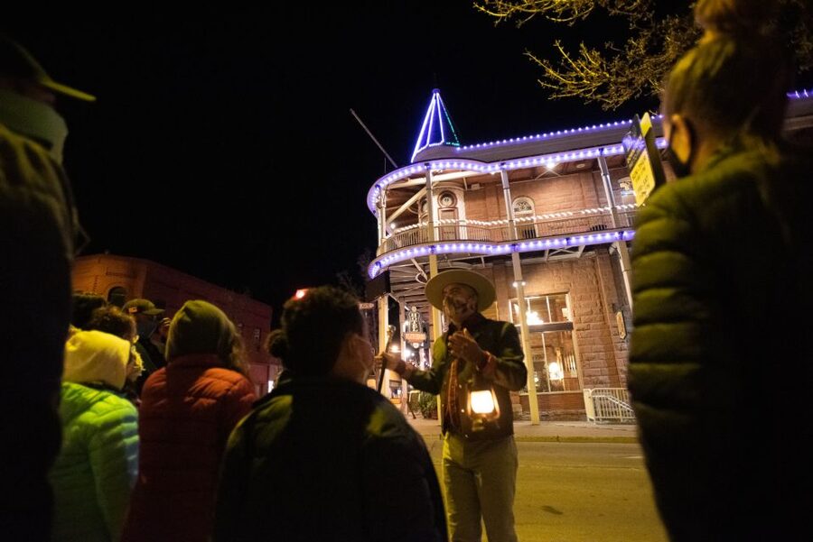 Spirits With The Spirits, Haunted Pub Crawl - Walking through Flagstaff’s preserved downtown