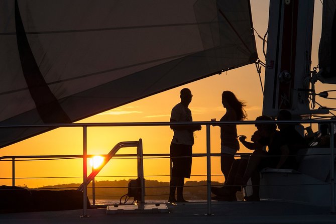 St. John Days End Sunset Sail Open Bar & Hors D'oeuvres - Westin - Watching the Sun Drop Behind the Islands