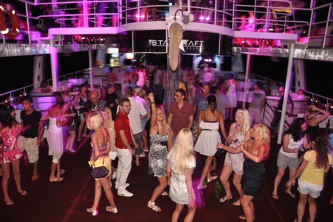 Starcraft Alanya Night Party Boat - Meeting in Çarşı or waiting for hotel pickup