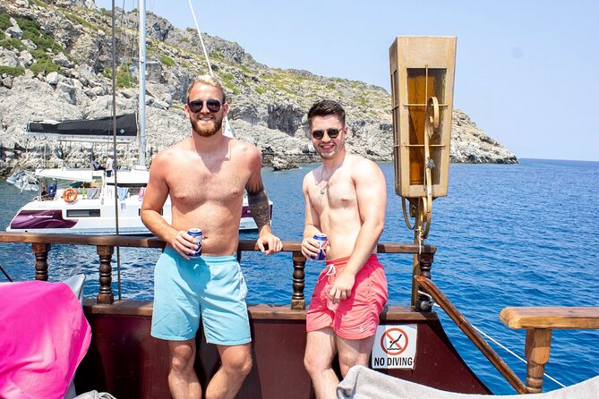 Sun & Sea 6 Hour All Inclusive Swimming Cruise with Greek BBQ & Unlimited Drinks - Kallithea Springs for a quieter swim