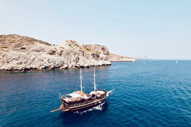 Sun & Sea 6 Hour All Inclusive Swimming Cruise with Greek BBQ & Unlimited Drinks - Anthony Quinn Bay, the scenic high point