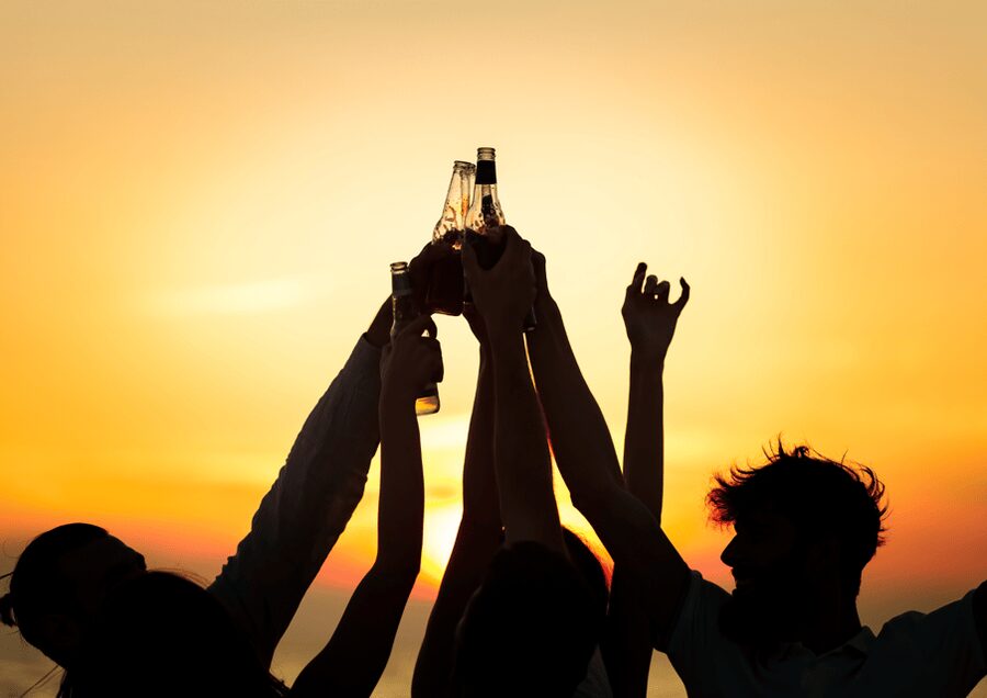 Sunset Ajaccienne DJ Party Cruise from Ajaccio - Ajaccio fades behind you