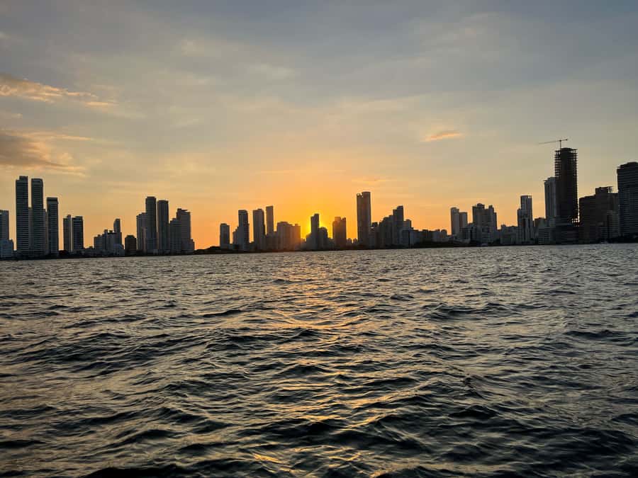 Sunset boat tour open bar and free club entrance Cartagena - What this Cartagena night is really like