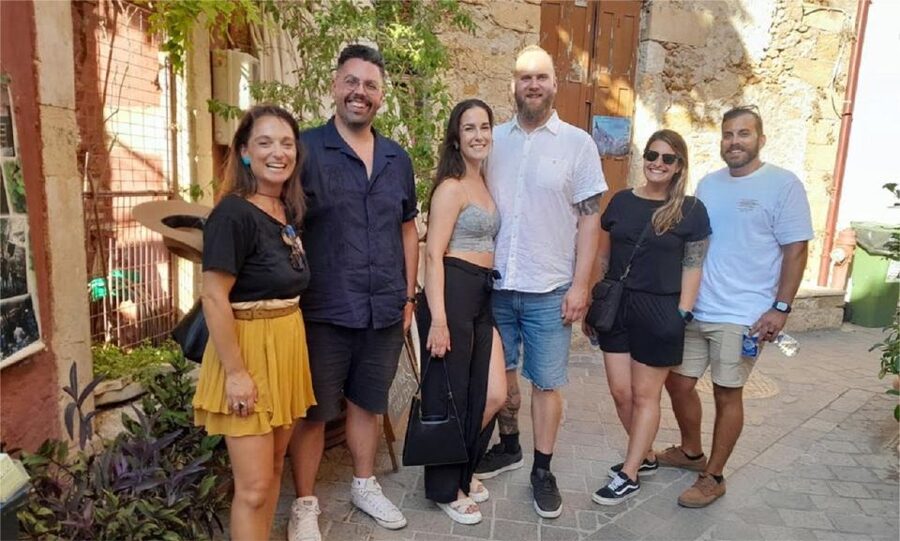 Sunset Craft Beer Foodie Tour - Chania Old Port - Cretan food that makes the tasting worthwhile