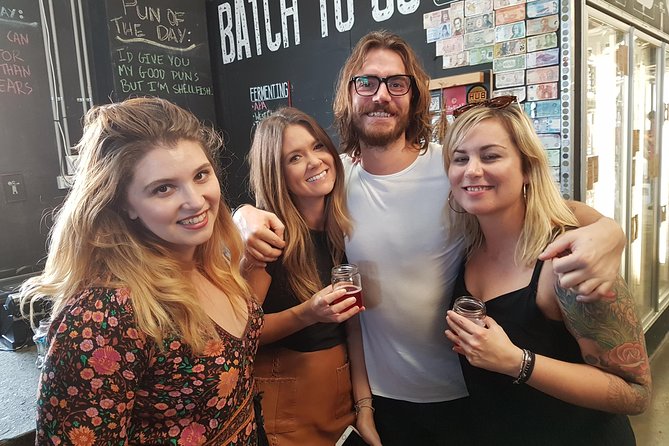 Sydney Beer and Brewery Tour - Tasting generous samples without driving
