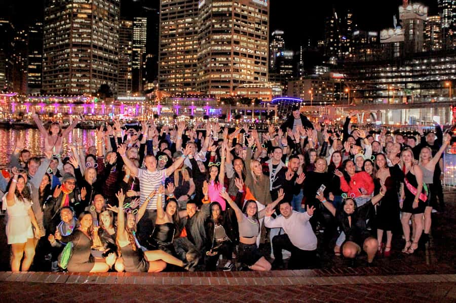 Sydney: Big Night Out Pub Crawl with Local Party Hosts - 3 Wise Monkeys brings the loudest energy