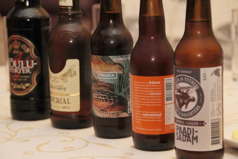 Tallinn: Estonian Craft Beer Tasting - Inside the café tasting