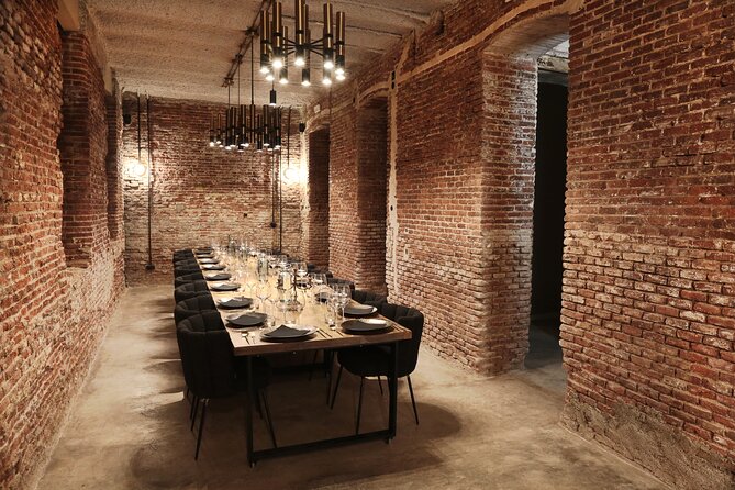 Taste of Spain: Tapas Cooking Class with Bottomless Wine Pairing - The move downstairs for a proper dinner