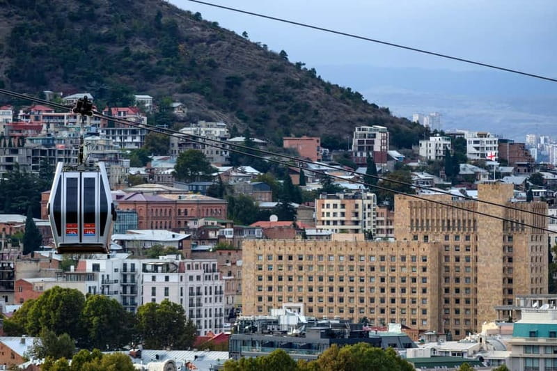 Tbilisi: Sightseeing Tour, Wine or Beer Tasting, & Cable Car - From Liberty Square to the Bridge of Peace