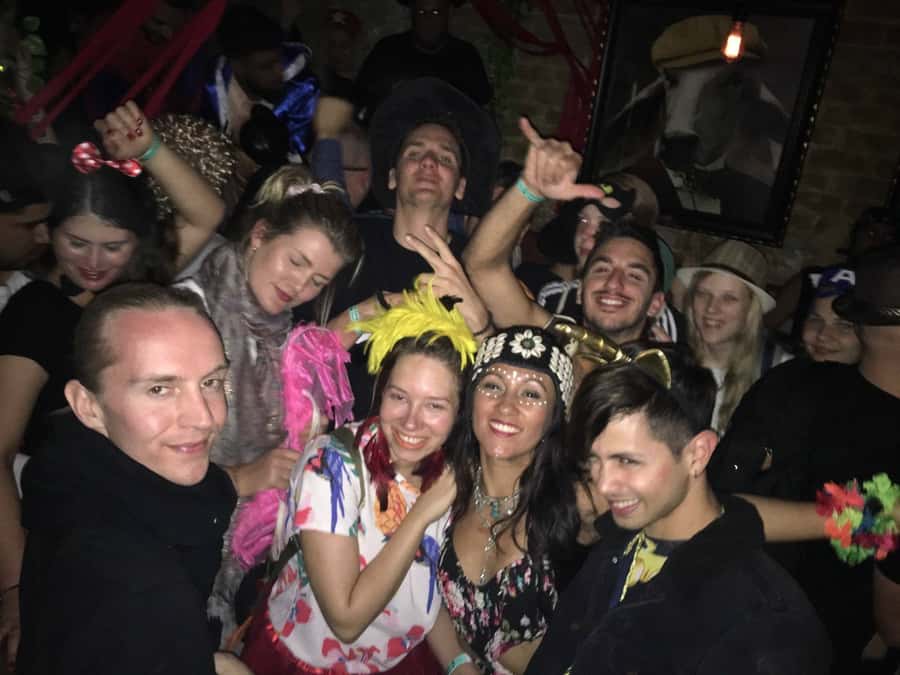 Tel Aviv: Pub Crawl with 4 Stops and Free Shots - Starting beside the yellow statue at 180 Boutique Hostel