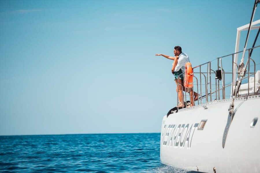 Tenerife: Catamaran Cruise with Brunch and Unlimited Drinks - Canarian brunch at Diego Hernández Beach