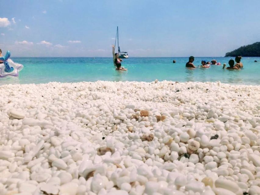 Thassos Island: Sailing Day Cruise Beer & Snack - Leaving Thassos behind from Prinos or Limenas