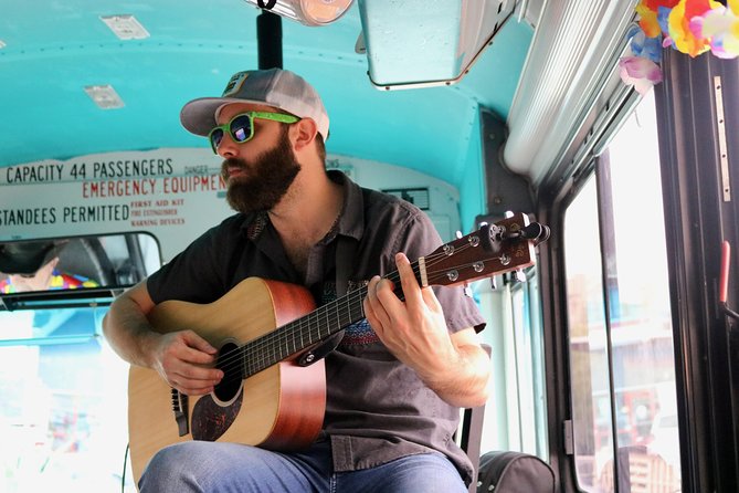 The Brew Bus: Austin Brewery Tour with Live Band - Stop three: finishing with beer, food, and music