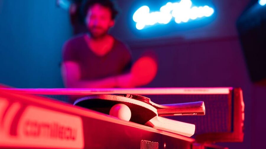 The Hague: Ping Pong Table Rental at a Secret Ping Pong Bar - What your one-hour rental includes