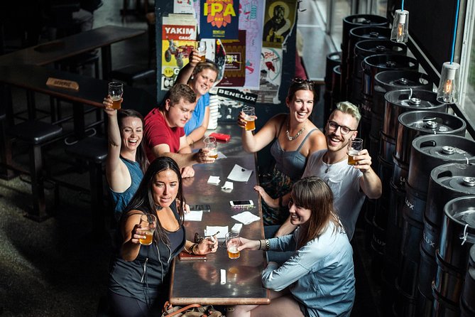 The Montreal Craft Beer Tour / Brewpub Experience - Stop one: Le Saint-Bock and poutine