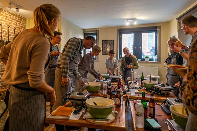 The Waffles 'n Beer Workshop in Bruges Centre - A good fit for couples, families, and solo visitors
