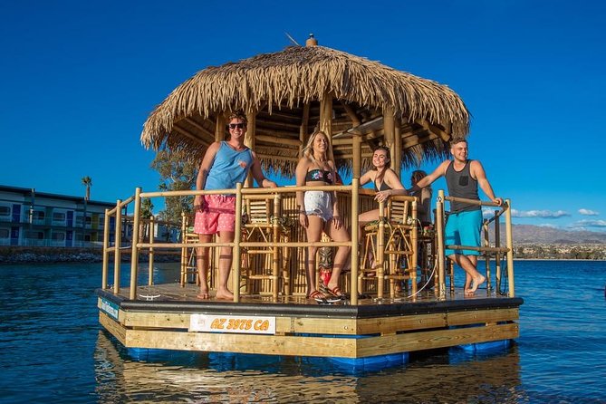 Tiki Boat - Clearwater - The Only Authentic Floating Tiki Bar - Parking and arrival advice at 25 Causeway Boulevard