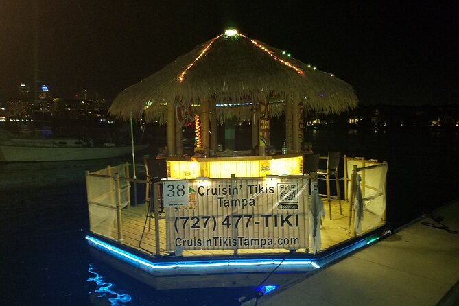 Tiki Boat - Downtown Tampa - The Only Authentic Floating Tiki Bar - Music changes the character of the ride