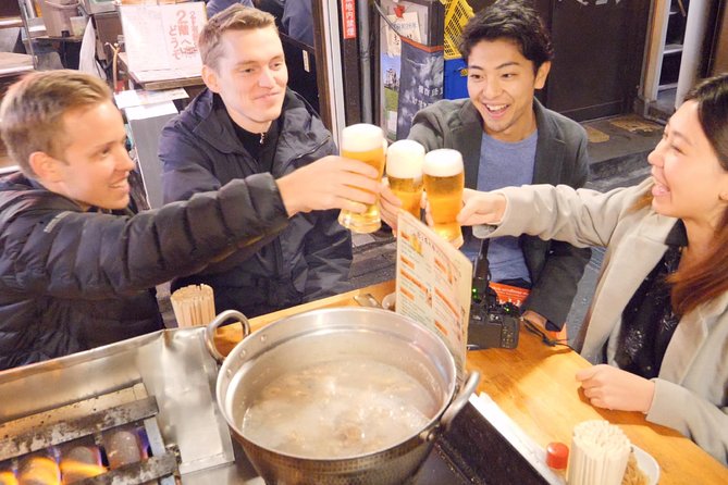 Tokyo Bar Hopping Tour in Shinjuku (All-You-Can-Drink + Dinner) - Meeting near Shinjuku Station