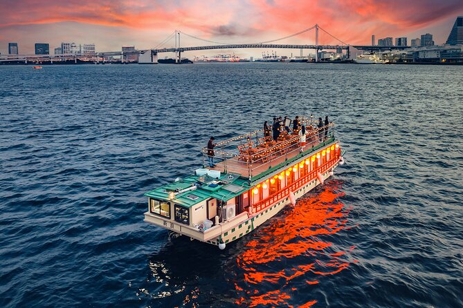 Tokyo Bay Yakatabune Dinner/Day Cruise with Japan Show and Drinks - Sukiyaki dinner, drinks, and what you actually receive