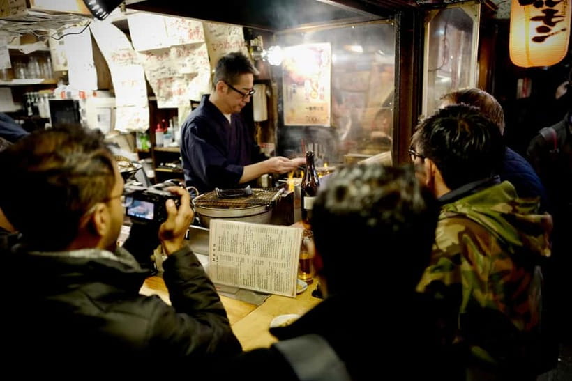 Tokyo: Shinjuku Hidden Japanese Bar Tour (Neon Light City) - Omoide Yokocho and the first izakaya stop