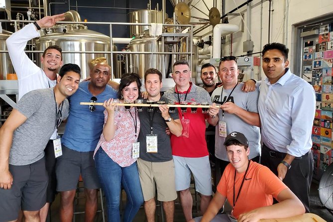 Toronto Craft Brewery Tour - Twelve pours make food planning important