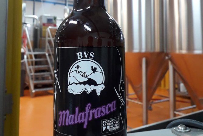 Tuscan Brewery Guided Tour with beer and food tasting - Tasting Three BVS Craft Beers