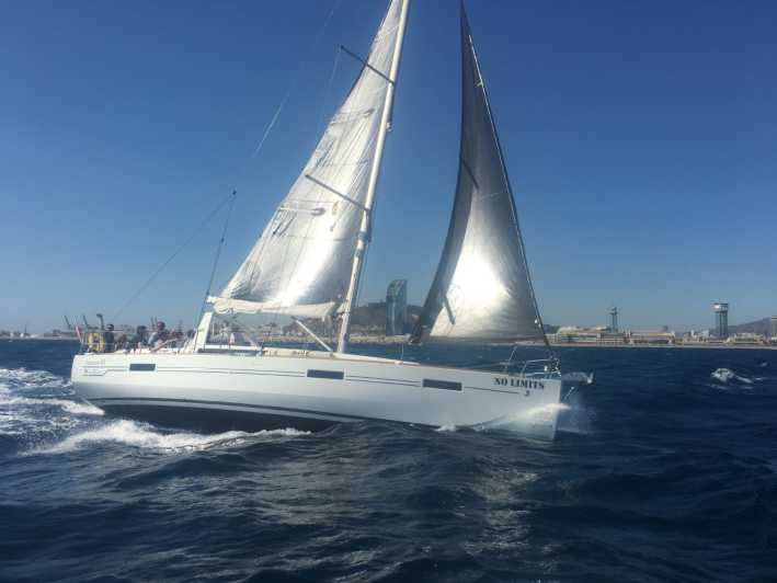 Two Hour Luxury Sailing Experience with Open Bar - Seeing the Sagrada Familia from offshore