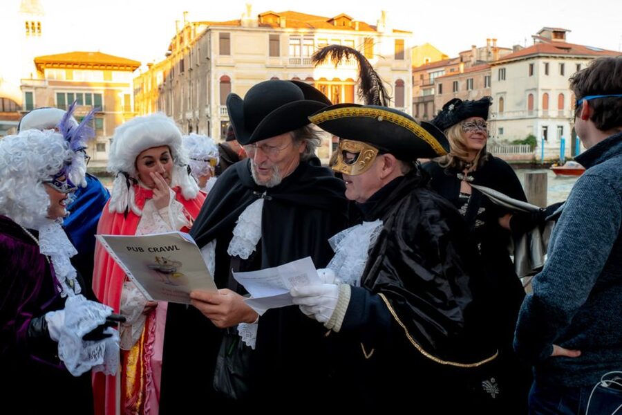 Venice: Venetian Style Carnival Pub Crawl - The second bacaro: wine, cicchetti, and less room for error