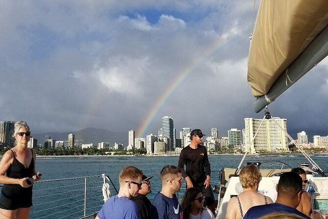 Waikiki Sunset Cocktail Sail with Open Bar - What this Waikiki sunset sail is really like
