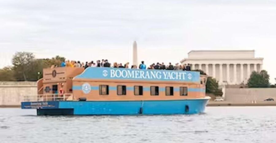 Washington, DC: Potomac River Yacht Cruise with Open Bar - The Two-Hour Route Without Any Stops