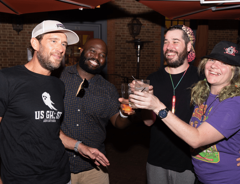 Williamsburg: Colonial Ghosts Haunted Pub Crawl - Kimball Theatre and the fallen soldiers