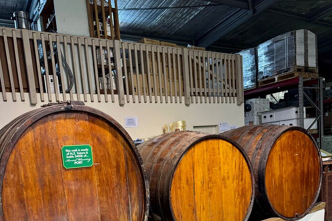 Wineries / Brewery - Brett’s guiding style and the value of a private van